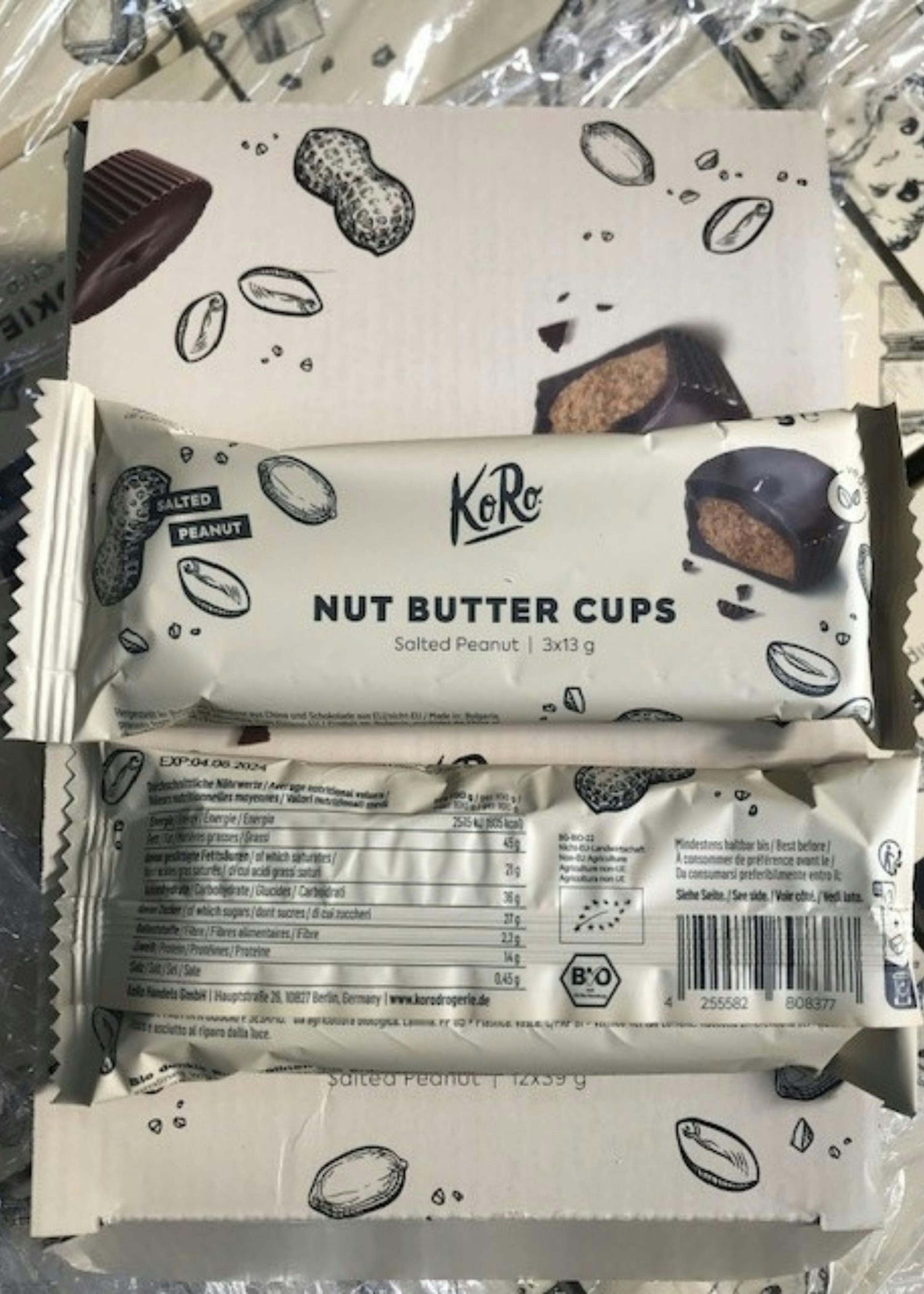 Bio Nut Butter Cups Salted Peanut kaufen KoRo Germany